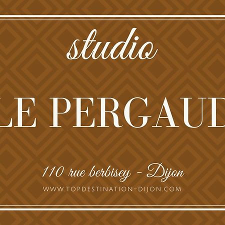 Studio Le Pergaud Topdestination-Dijon - Centre Ville - Classe 2 Etoiles Eksteriør bilde